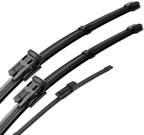 Scheibenwischer-Set Für VW Für Tiguan MK2 2017 2018 2019 2020 2021 2022 2023 26+21+14 LHD Linkslenker Vorne Und Hinten Stück Scheibenwischer