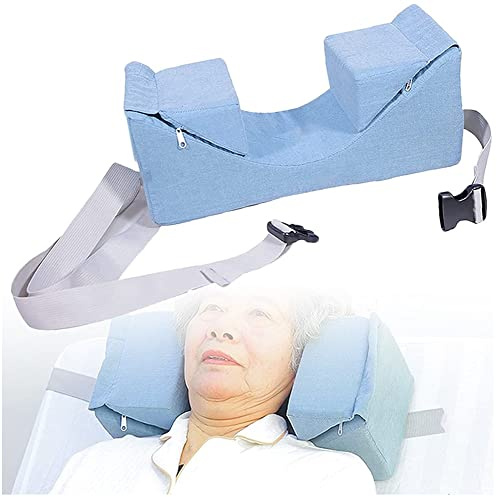 AIWEIYER Cale Oreiller, Cou Support Oreiller pour Dormir Personnes âgées Fauteuil Roulant Appui-tête Support Système Tête Rembourrage Cou Oreiller Extension Appui-tête Coussin