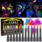 GUHAOOL Luminosas para Pintura Facial, 12 Ceras Fluorescente De Color De La Cara, Lavable No Tóxico Cera Lápiz UV Neón Para Rostro y Cuerpo, Para Halloween, Mardi Gras, Fiesta De Disfraces