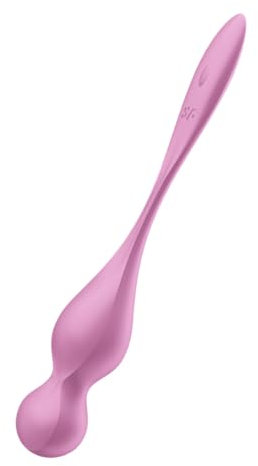 Satisfyer Love Birds 1 Sex-Spielzeug | Vibrator Liebeskugeln | Beckenbodentraining | Satisfyer Connect App | Wiederaufladbar und wasserdicht (IPX7) | Hautfreundliches Silikon in Rosa
