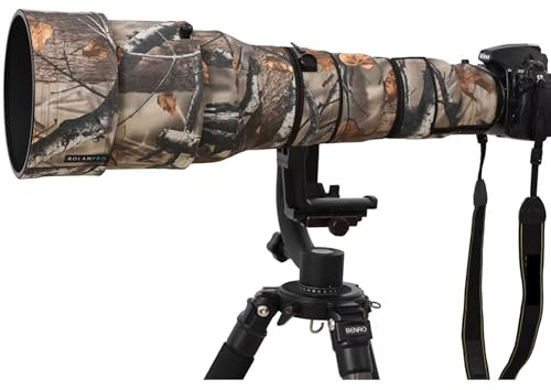 ROLANPRO Objektivskydd kompatibel med Nikon AF-S 600mm #1 Djungelkamouflage