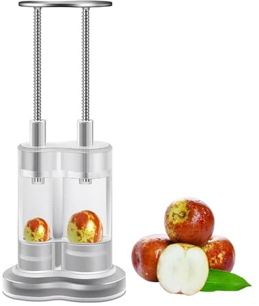 Cherry Deseeding Gadget - Multi-Fruit Pit Remover, Stainless Steel Cherry Corer | Handheld Tomato Core Extractor, Food Grade Olive Pitting Tool, Quick Plum Seed Push, Easy Red Date Stoner, Portable fo