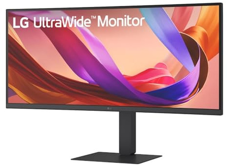 LG UltraWide 34U650A-B Ultra Wide 34 inch PC Screen - IPS Panel QHD (3440 x 1440), 5ms GtG 100Hz, HDR 10, DCI-P3 99% (CIE1931), PBP, PIP, HDMI, Display Port 1.4