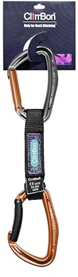 ClimBon DQS-01 Karabiner (1, orange, 12cm)