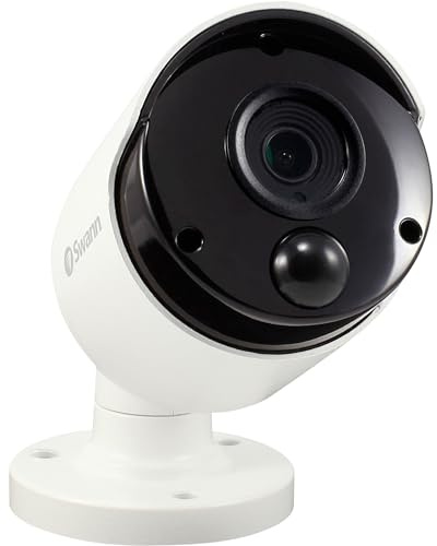 Swann Caméra de sécurité 4K à détection Thermique Ultra HD