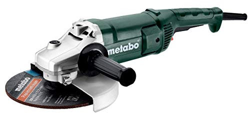 Metabo Winkelschleifer WE 2000-230 mit Sanftanlauf und Wiederanlaufschutz, 230 mm Scheiben-Ø, 2000 W, 4m Kabel, ohne Scheiben, im Karton (606432000)