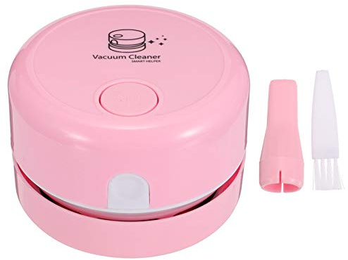 5D Accessories Diamond Drill Quicker Picker Portable Vacuum Cleaner Organizer Desktop Gem Cleanup Tool for Spilled Diamonds Art Beads Debris Pink