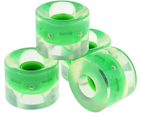 pistro 4 x Longboard-Räder, Grün