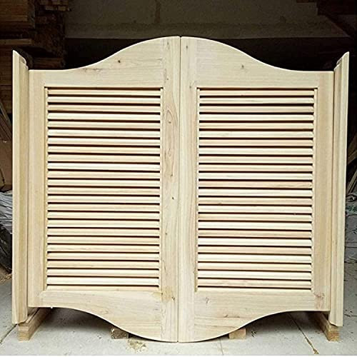 Pendeltüren, Café-Türen, Schwingtür Im Salon Mit Lamellen, Massivholz, Garten, Küche, Trennwand, Bibliothek, Bar, Eingang, Automatisches Schließen, Zaun, Halbe Taille, Tor