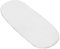Kinder Valley 2 Pack Moses Basket Mattress Protector - 30 x 70 cm Moses Basket Mattress Cover, Hypoallergenic & Water-Repellent Terry Towelling Mattress Protector for Moses Baskets | White