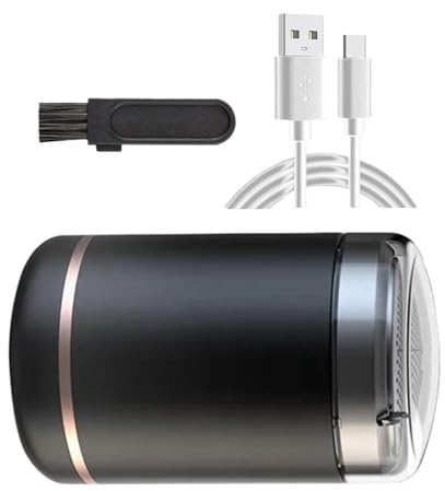 Máquina De Afeitar Eléctrica Portátil, Kit De Cuidado Personal Recargable, Resistente Al Agua Con Carga Rápida Para Uso Diario De Abuelo, Padre E Hijo