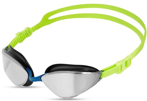 Award-Winning Swimming Goggles | Advanced Anti Fog Treated Lenses | 100% UVA/UVB Protection | 3D Construction | Adjustable Nose Bridge | Scratch Resistant | 180-degree view | Designed For Men & Women