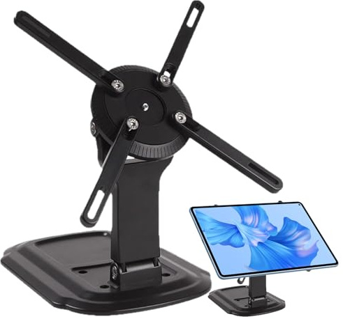 Générique Supporto per videoproiettore da ufficio, supporto girevole antiscivolo per proiettore compatto da ufficio, supporto per telefono cellulare con regolazione multi-angolo per cinema casa