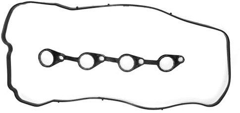Hihaha No.224412B000 Valve Cover Gasket with Spark Plug Seals for Hyundai I20 2008-2015 / Cylinder Head Valve Seal Gasket/Durable Rubber Rocker Cover Gasket / 1 Set