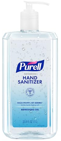 Purell Hand Sanitizer Gel Pump Bottle 1ct x 1L- 9632-04-CMR