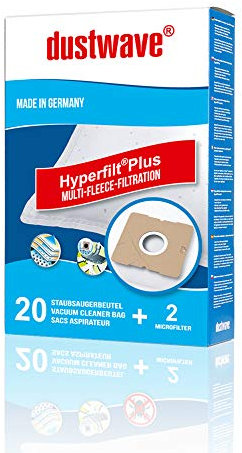 Megapack - 20 Staubsaugerbeutel | Filtertüten | Staubfilter passend für Medion - MD 17971 Staubsauger - dustwave® Markenstaubbeutel/Made in Germany + inkl. Microfilter