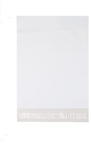 10pcs Versandbeutel Plastik Versandtaschen Groß 50cmX60cm Folienversandtaschen Neues Material, Wasserdicht, Selbstklebend, Blickdicht, Versandtüten Weiße für Textilien, Kissen, Decke