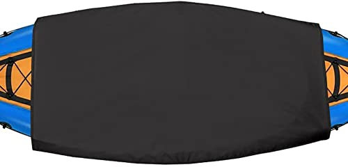 Outdoor Kajak Cockpit Abdeckung,Asudaro Kajak Spritzdecke Universal Verstellbarer Kajak Wasserdicht Kayak Boat Spray Skirt Cockpit Cover Wassersport Kajak Zubehör für Kajak Kanu Boot 60 * 29Zoll