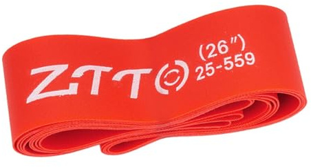 Oshhni Lot de 2 Bandes de Jante en Nylon pour vélo de 26 Pouces, Anti-crevaison, légères, pour, Largeur 2.5 Cm