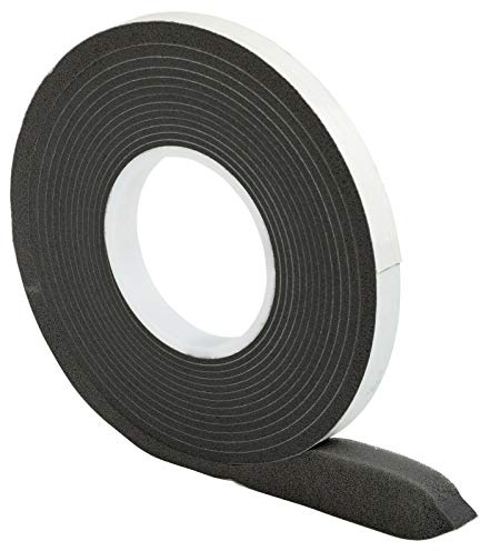Joint d'Étanchéité en Bande Comprimée 20/6 │ anthracite │ 1 pièce │ Longueur: 5,6 m │ Largeur du Rouleau: 20 mm, Largeur du Joint: 6-24 mm │ Ruban d'Étanchéité du Joint │ Ruban de Compression