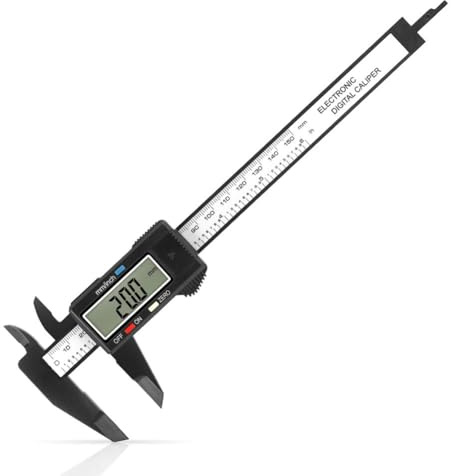 Digital Caliper, Sangabery 0-6 inches Caliper with Large LCD Screen, Auto - Off Feature, Inch and Millimeter Conversion Measuring Tool, Perfect for Household/DIY Measurment, etc