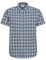 Mountain Warehouse Weekender Short Sleeved Mens Shirt - 100% Cotton Shirt, Lightweight Casual Shirt, Breathable, Comfortable Top - for Walking, Camping & Travel Dark Blue 2XL