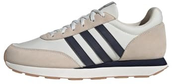 adidas Herren Run 60s 3.0 Leather Shoes Schuhe, Wonder White/Legend Ink/Core White, 42 2/3 EU