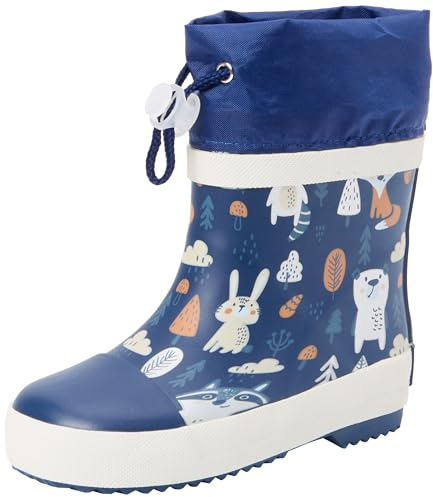 Playshoes Mixte Enfant Regenstiefel Gefüttert