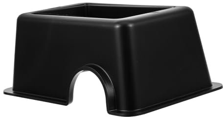 BESPORTBLE Reptilien Versteck Höhle Für Terrarium Künstliches Schildkrötenhaus Feuchtigkeitsregulierendes Versteck Für Schlangen Und Eidechsen Aus Stabilem Kunststoff Großes Design Für