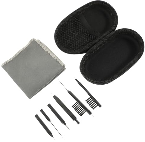 SKISUNO Limpieza para Portátil con Cepillo Limpiador de Cera y Herramienta para Seguro y Reutilizable Color Aleatorio Color Aleatorio