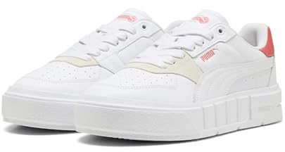 PUMA Sneakers Cali Court Match da Donna 35.5, White Peach Frost Red