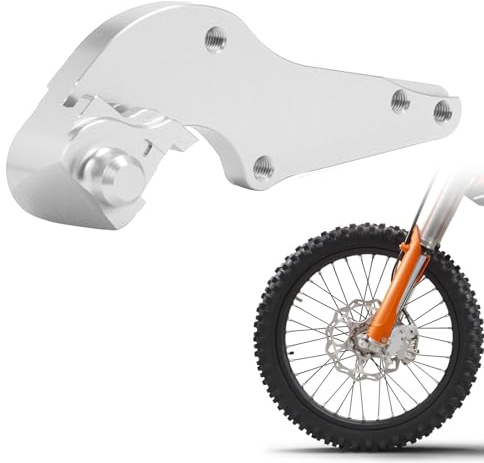 BIUGERCN 320 mm Soportes Pinzas Freno Moto CNC para KTM SX SXF XC XCW XCF XCFW EXC 125 144 150 200 250 300 350 400 450 505 530 Pit Dirt Bike Motocross Enduro Plata