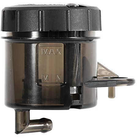 Akozon Copa de Aceite de Freno Copa de Aceite de Freno Delantero Universal Embrague Cilindro Maestro Depósito de líquido Botella de Tanque para Motocicleta