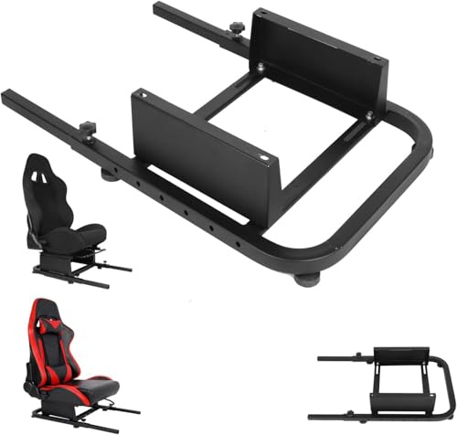 Anman PRO Rear Half of Seat Mount for racing simulator cockpit- Racing Wheel Stand Accessories (Including Connecting Pipe)