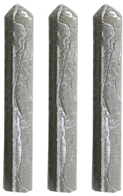Neamou 3 Piezas Aluminio la soldada electrodos Soldadura, Varillas de Hierro De Fácil Fusión, Metales estaño para soldar decapante Soldadura estaño, Soldados a Baja Temperatura Barras