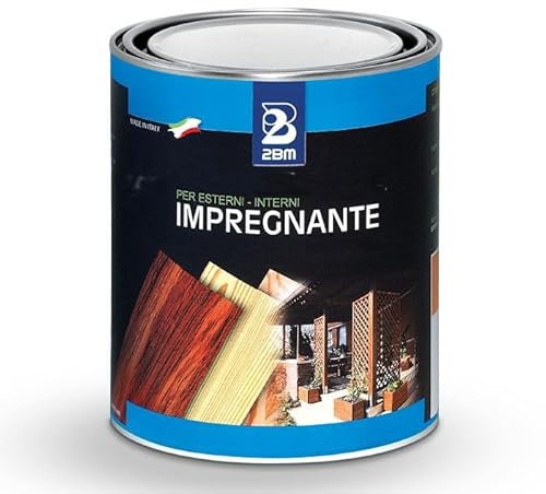 DOUGLAS 2BM Transparent Solvent Impregnant | Wood Protection from Mould, Indoor and Outdoor | For Furniture, Slats, Doors, Shutters, Blinds, Lofts and Coatings | Format 2.5 Litres