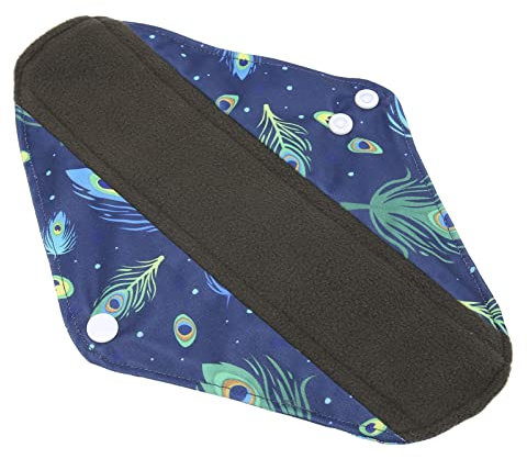 Wiederverwendbare Menstruationseinlagen, Über Nacht Hygieneeinlagen Weiche waschbare Inkontinenzeinlagen für die Menstruation für Frauen(M-Code)