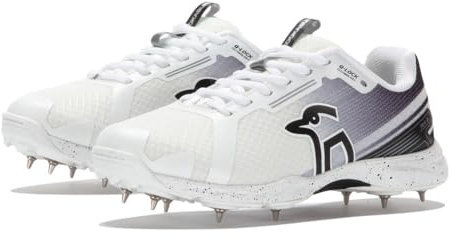 Kookaburra Unisex Kc 2.0 Spike Cricketschuh, weiß/schwarz