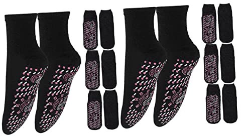 Kisangel Eigenschaften Socken Für Frauen 8 Paare Socken Strumpffüller Für Jungs Zehenwärmer Fräulein Fußwärmer Erwachsener Polyester (Polyester) Damensocken