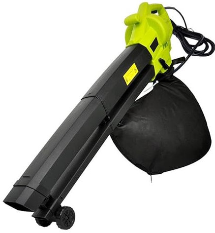 Aspirateur Souffleur Broyeur Électrique 3en1, 3000W Souffleur de Feuilles Électrique, 45L, 275 km/h, 840m³/h, Fonction broyage (15:1), pour Souffler, Aspirer et Broyer Les Feuilles (A)