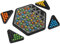 Chain Triangle Chess Game, Chain Triangle Game Interactive Geometric Game Educational Wavelength Board Game Strategy Brain Triggle Elastic Rubber Band Game for Kids Adults Family Gatherings