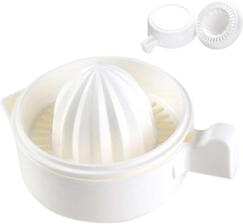 Exprimidor de cítricos de mano, prensa de rotación naranja, exprimidor manual, utensilio de cocina portátil multifuncional para exprimir pomelos, limones, sandía, granada, prensa de fresco