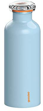 Guzzini Everyday On The Go Bottiglia da Viaggio, 7.3 x 21.2 cm, Blu (Matt blue)