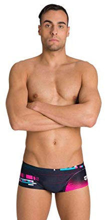 ARENA One DEBUG - Low Waist Short Black Multi - Boxer Natation Homme 95