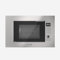 UNIVERSALBLUE Microondas 20 Litros Acero Inox Encastrable | Microondas de Encastre con Grill 900W | Integrable 9 Niveles Funcionamiento | Temporizador | Bloqueo Infantil | Control Digital