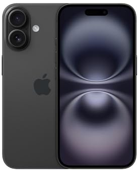 Apple iPhone 16 Plus, US Version, 256GB, Black - Unlocked (Renewed)