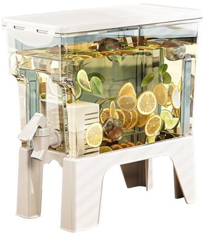 Fontaine à Boisson Rafraîchissante - Distributeur De Boissons 3.5L Pour Événements,Récipient Isolé Étanche Pour Cocktails Glace Limonade Maison Extérieur