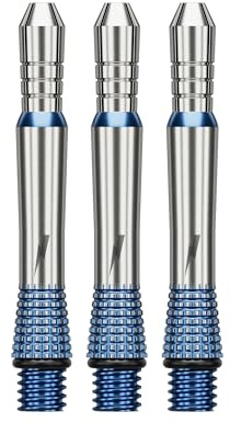 Target Darts Phil Taylor Gx2 Eje de Titanio Raw Power para Dardos, Corto (22.4mm) | Ejes de Aluminio Player Edition, Rosca 2BA, Accesorios Profesionales para Dardos