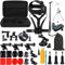 SHOOT Zubehör Set für Go Pro Hero13 12 11 10 9 8 7 6 5 4 3+ SJ4000 SJ5000 SJ6000 und andere Outdoor Sport Action Kamera
