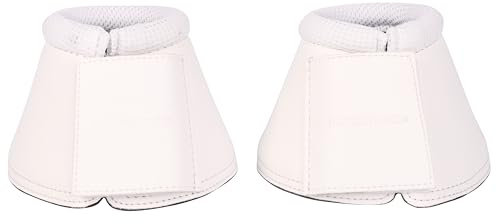 Harry's Horse Hufglocken Springglocken Excellent Klettverschluss (L, weiss)